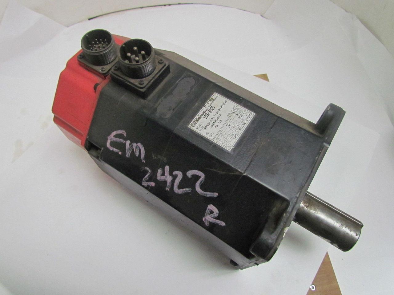 GE Fanuc 10S/3000 A06B-0317-B081#7008 AC Servo Motor