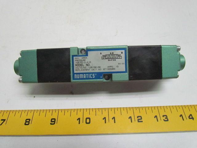 Numatics 071SS500K000030 071SS500K Pneumatic Solenoid Valve 150psi