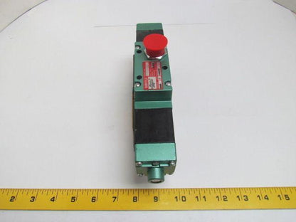 Numatics A12SS43AS A12SS400S Solenoid Valve W/Manifold 120V .12Amps