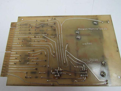 Monarch Machine tool Co. 50330 PC Board Assy