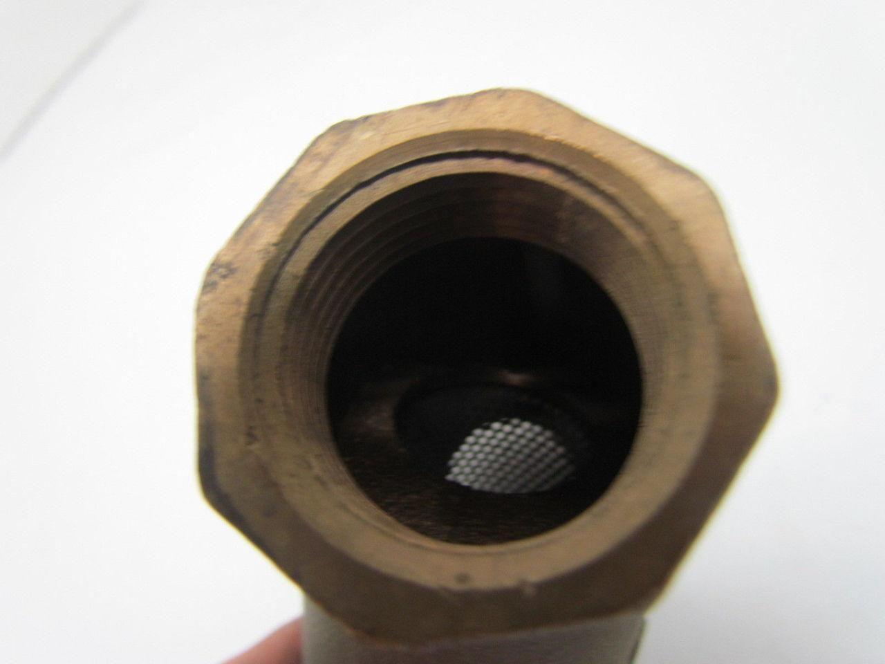 Cash-ACME SY-85 1" NPT Cast Iron Y-Plumbing Strainer NEW