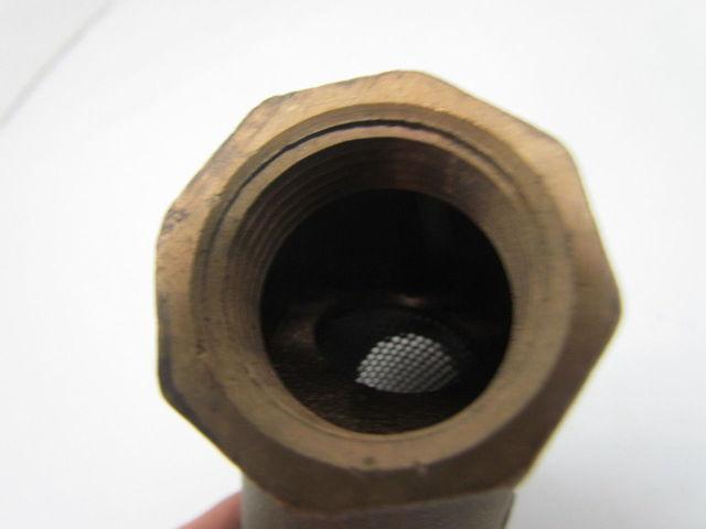 Cash-ACME SY-85 1" NPT Cast Iron Y-Plumbing Strainer NEW