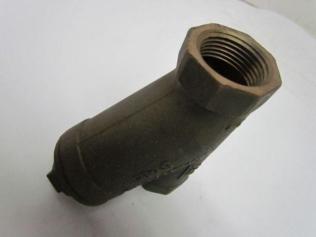 Cash-ACME SY-85 1" NPT Cast Iron Y-Plumbing Strainer NEW