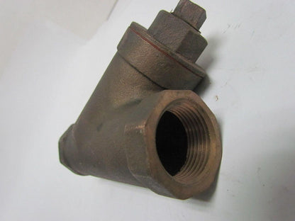 Cash-ACME SY-85 1" NPT Cast Iron Y-Plumbing Strainer NEW