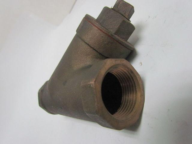 Cash-ACME SY-85 1" NPT Cast Iron Y-Plumbing Strainer NEW