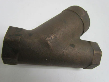 Cash-ACME SY-85 1" NPT Cast Iron Y-Plumbing Strainer NEW