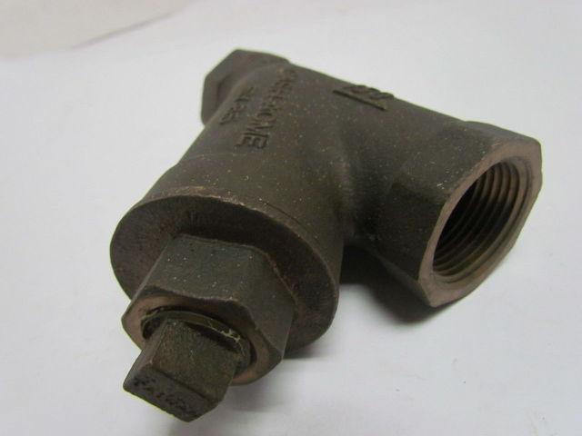 Cash-ACME SY-85 1" NPT Cast Iron Y-Plumbing Strainer NEW