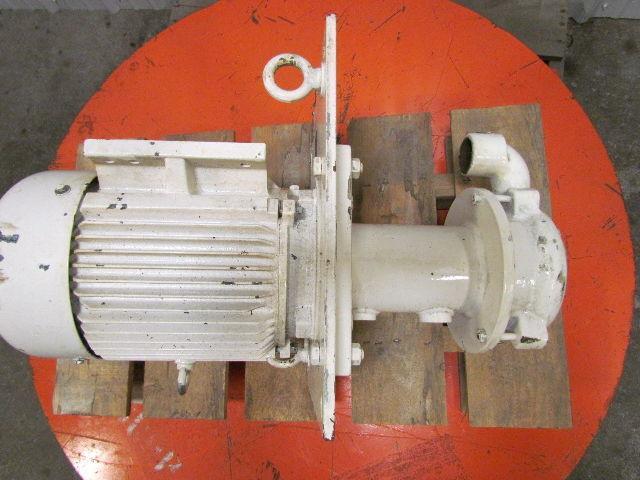Emile Egger T 21-32 F0F2 5 HP Turo Vortex Pump 1-1/4x1-1/4" Wet Pit Type