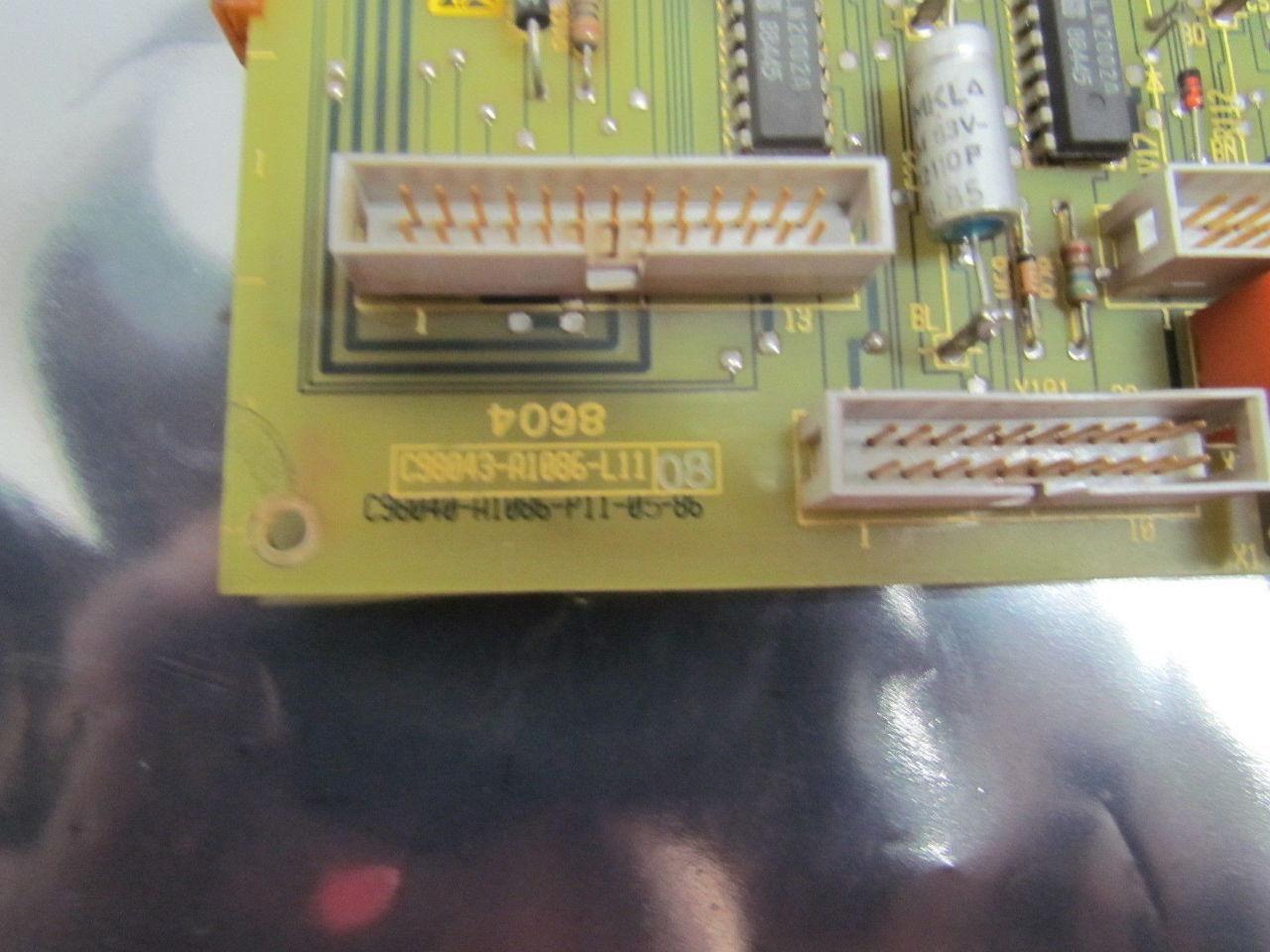 Siemens C98043-A1086-L11 Regulator Board Control/Circuit Board