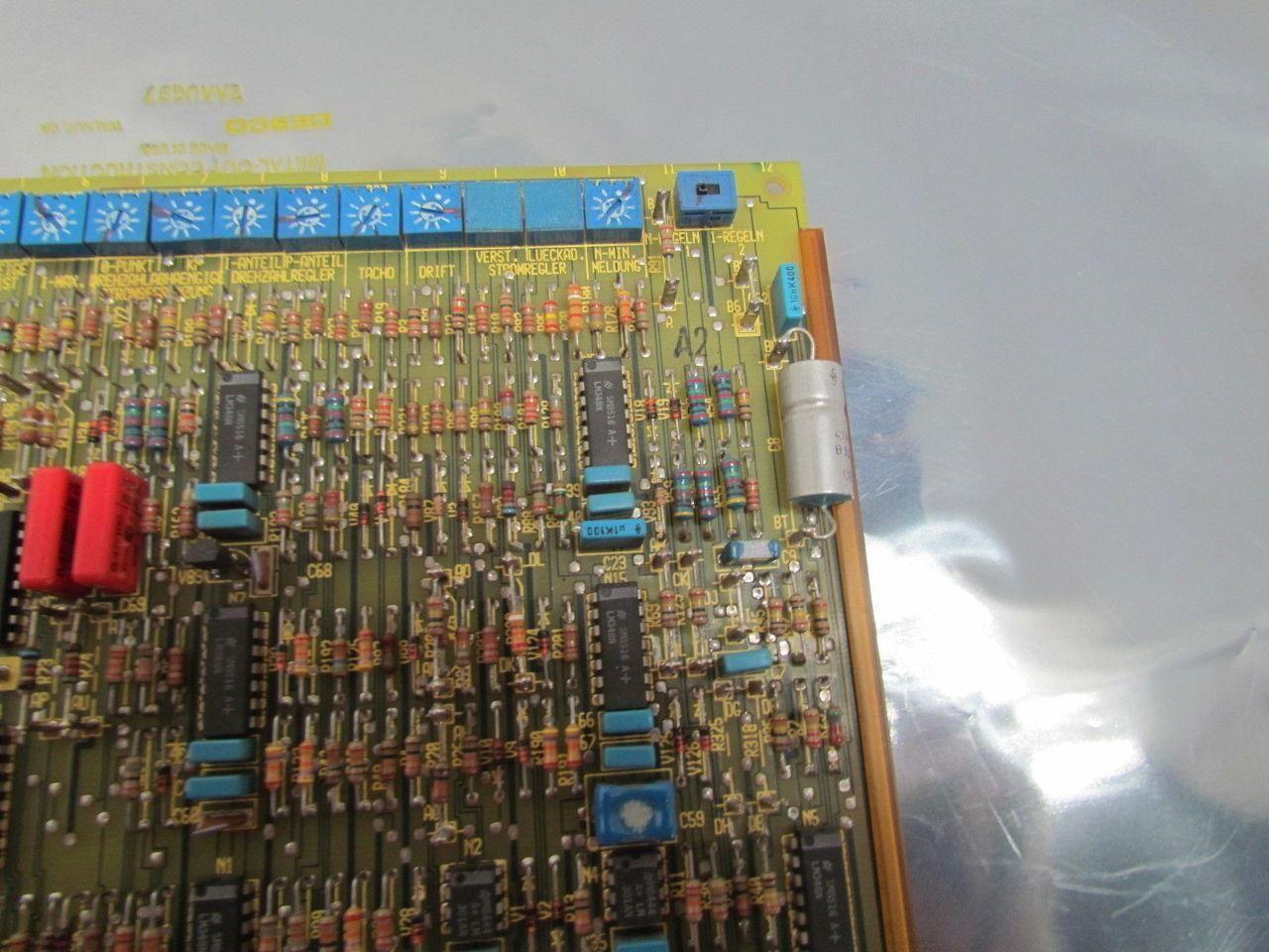 Siemens C98043-A1086-L11 Regulator Board Control/Circuit Board