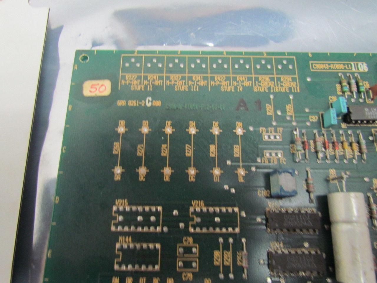 Siemens C98043-A1098-L11 6RA 8261-2CA00 Circuit Board, PC, CNC Board