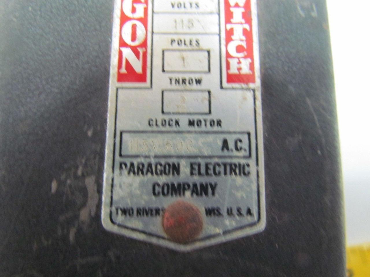 Paragon Electric 305MB Time Switch Electric Timer 30 Amp 1-Pole 2-Throw