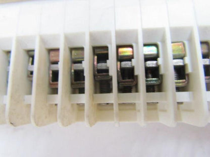 Weidmuller OSC 10 Aluminum Rail Mounted Terminal Block Strip 45 OSC10 Blocks