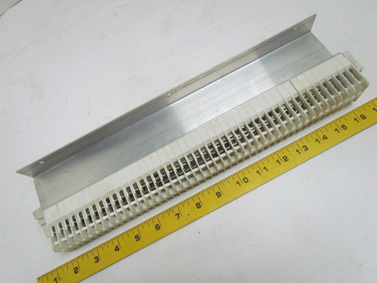 Weidmuller OSC 10 Aluminum Rail Mounted Terminal Block Strip 45 OSC10 Blocks
