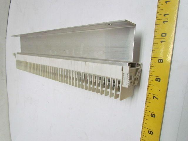 Weidmuller OSC 10 Aluminum Rail Mounted Terminal Block Strip 45 OSC10 Blocks