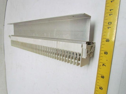 Weidmuller OSC 10 Aluminum Rail Mounted Terminal Block Strip 45 OSC10 Blocks