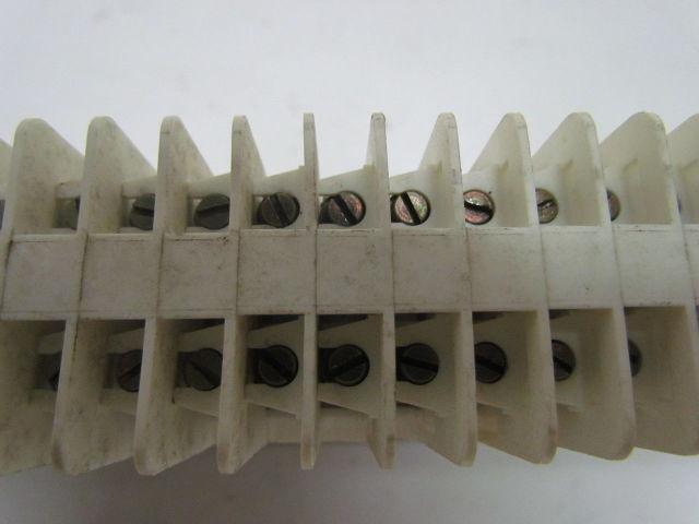 Weidmuller OSC 10 Aluminum Rail Mounted Terminal Block Strip 45 OSC10 Blocks