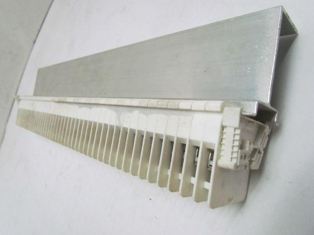 Weidmuller OSC 10 Aluminum Rail Mounted Terminal Block Strip 45 OSC10 Blocks