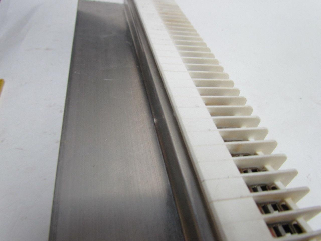 Weidmuller OSC 10 Aluminum Rail Mounted Terminal Block Strip 63 OSC10 Blocks