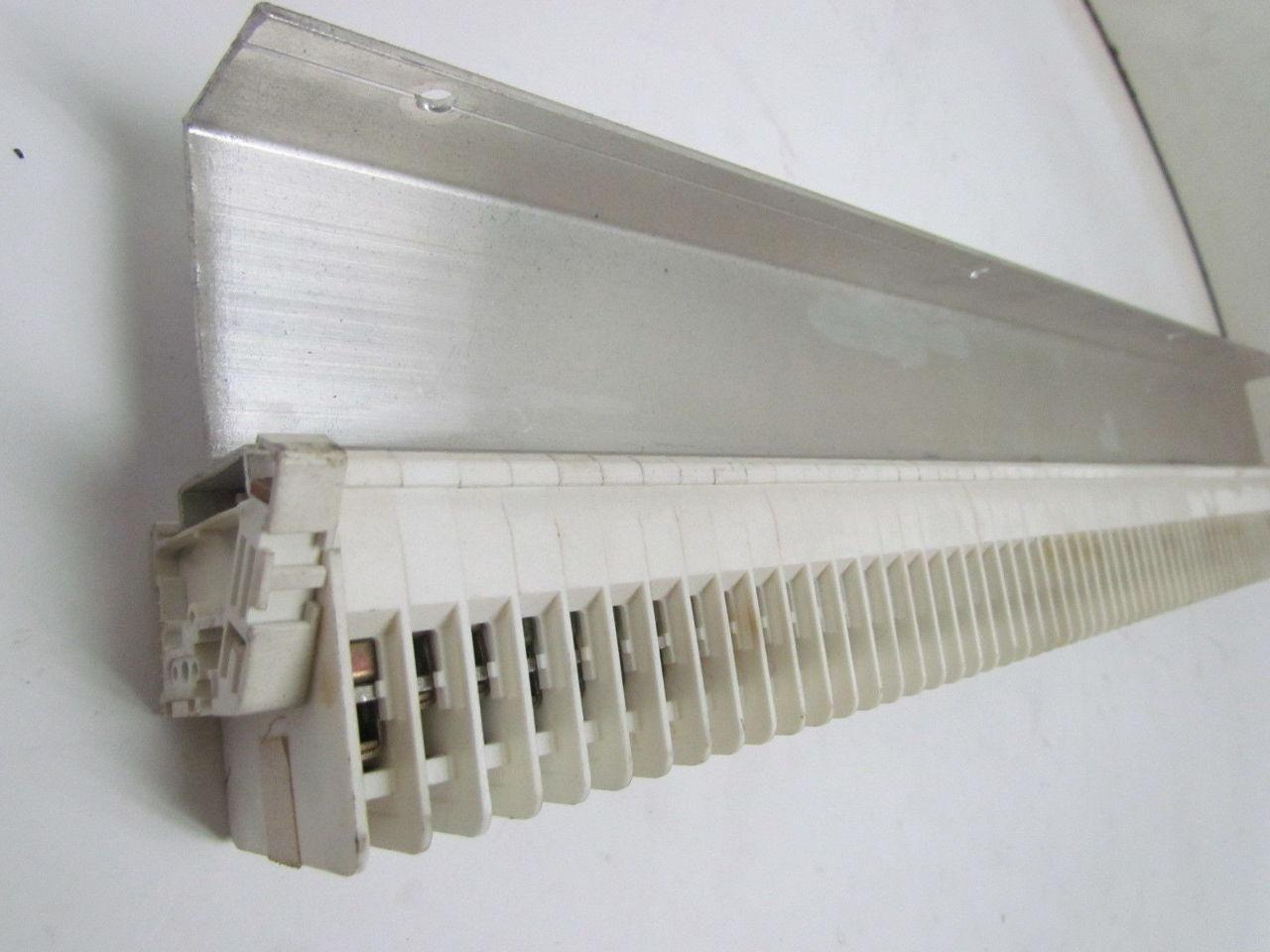 Weidmuller OSC 10 Aluminum Rail Mounted Terminal Block Strip 63 OSC10 Blocks