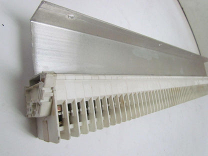 Weidmuller OSC 10 Aluminum Rail Mounted Terminal Block Strip 63 OSC10 Blocks