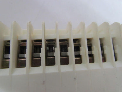 Weidmuller OSC 10 Aluminum Rail Mounted Terminal Block Strip 63 OSC10 Blocks