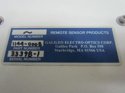 Galileo 1144-0008 Remote Sensor Products IR Link Detector Module