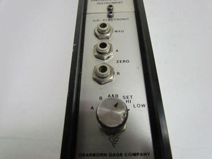Dearborn Gage 89 DAEC-3/MH Precision Gaging Instrument Air-Electronic