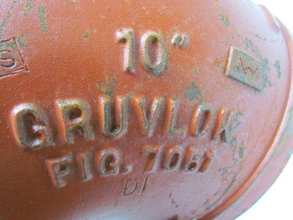Gruvlok 7051 10" 45 Degree Grooved End Pipe Fitting Fig No 7051 Elbow NEW