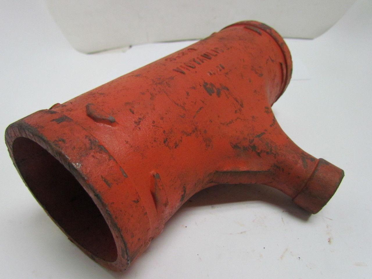 Vitaulic No 25 3x3x1" Grooved End Reducing Tee Pipe Fitting