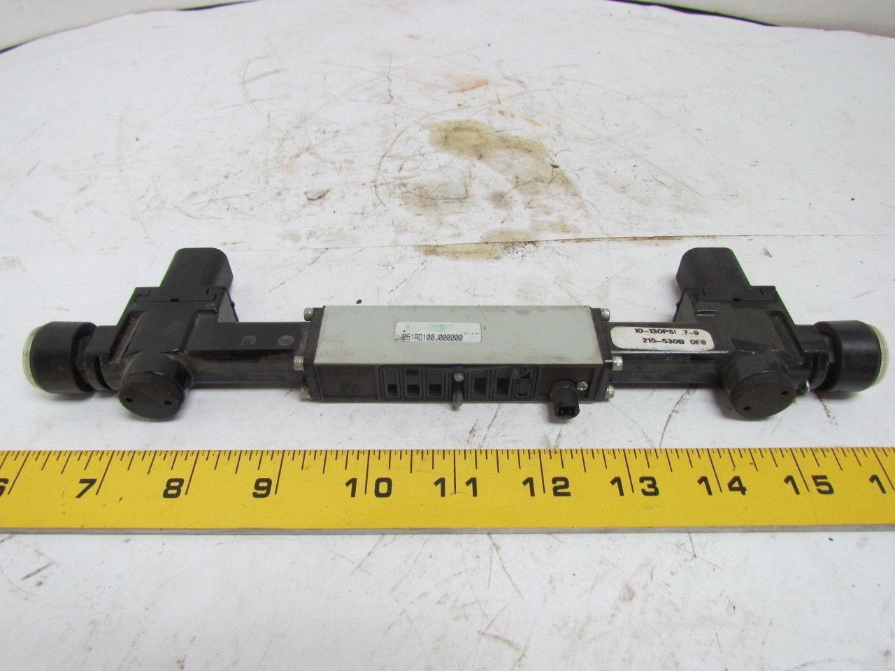 Numatics 051RD100J000000 Pneumatic Solenoid Valve Double Pressure Regulator