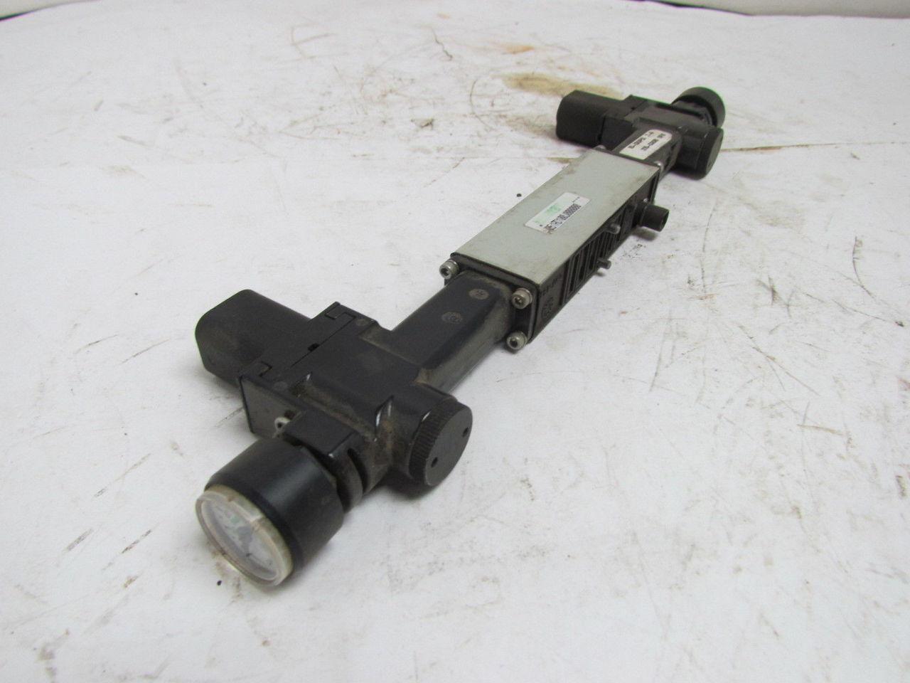 Numatics 051RD100J000000 Pneumatic Solenoid Valve Double Pressure Regulator