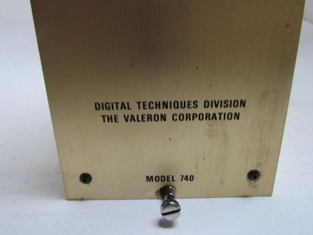 Valeron 740 Digital Techniques Compensator Display Module