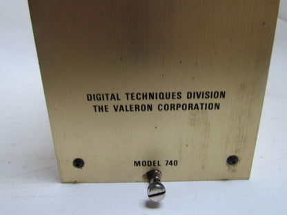 Valeron 740 Digital Techniques Compensator Display Module