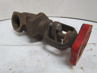 United 1990 Fire Main Gate Valve 1-1/2" NPT 175 WOG 150 WSP