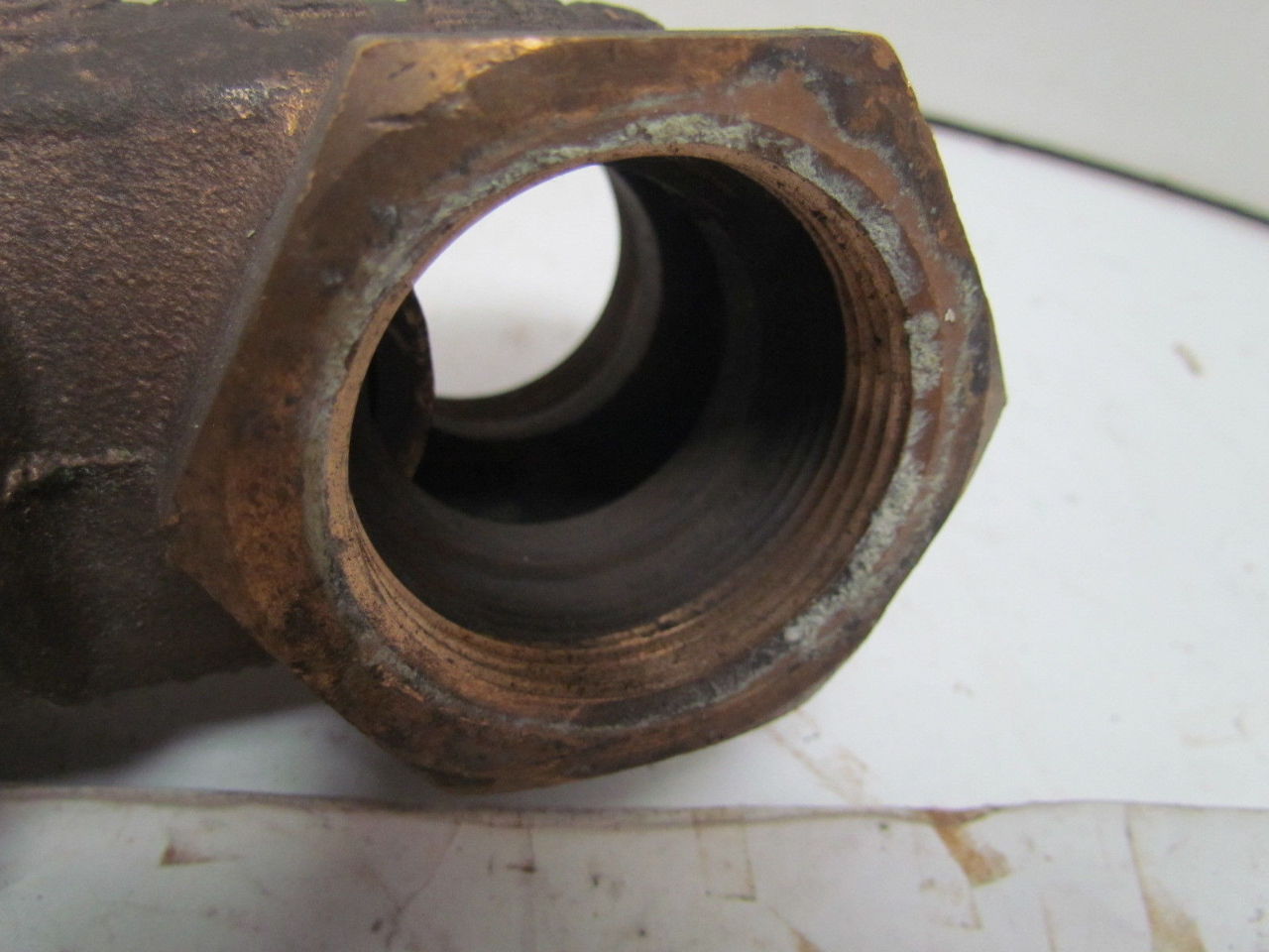 United 1990 Fire Main Gate Valve 1-1/2" NPT 175 WOG 150 WSP