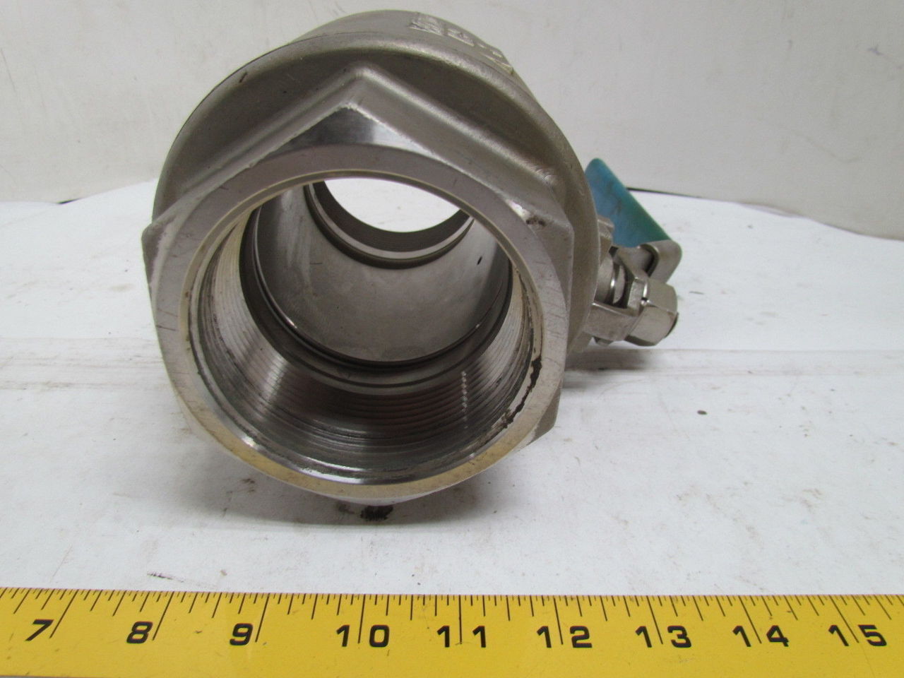 Ohio Valve 266-Ft CF8M 3" NPT Stainless Steel Ball Valve Full Port USA NEW