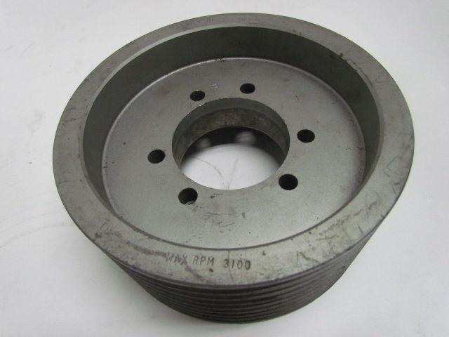 3V8.0x8 SF 8/3V8.0-SF 8-Groove 3V Belt QD Sheave 3" Bore QD SF Bushing 8" OD