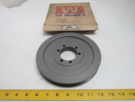 TB Woods 7.4x1B-SDS 1-Groove B V-Belt Pulley Sheave QD SDS Bushing 7-3/4" OD