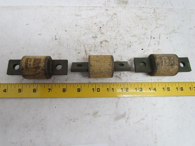 Buss Tron KAB 500 Rectifier Fuse Lot of 3