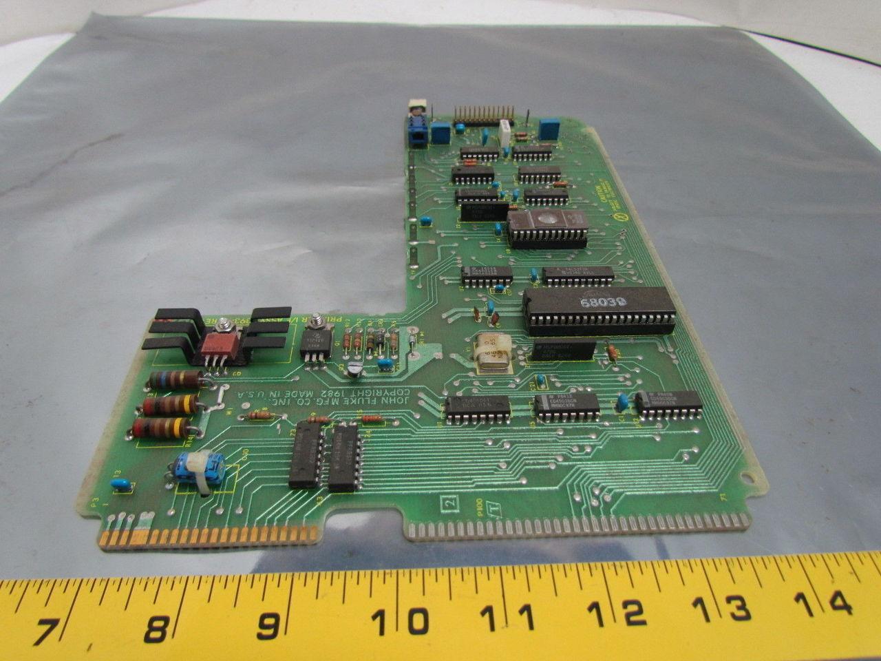 Fluke 639344 Rev J Printer I/F Assy Board