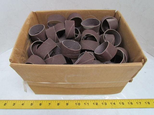 Norton R267 2 x 1" Spiraband 120Y Grit Metalite Sanding Wheel Abrasive 100 Pcs