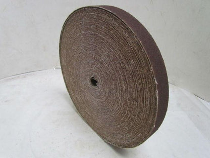 Mid-West Abrasive Sandpaper Cloth Shop Roll 1" Wide 50-yd Roll 80 Grit Box of 10
