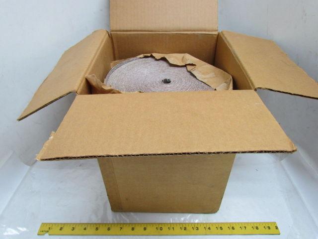 Mid-West Abrasive Sandpaper Cloth Shop Roll 1" Wide 50-yd Roll 80 Grit Box of 10