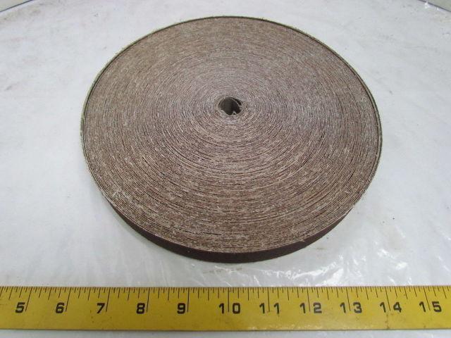 Mid-West Abrasive Sandpaper Cloth Shop Roll 1" Wide 50-yd Roll 80 Grit Box of 10