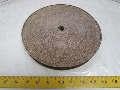 Mid-West Abrasive Sandpaper Cloth Shop Roll 1" Wide 50-yd Roll 80 Grit Box of 10