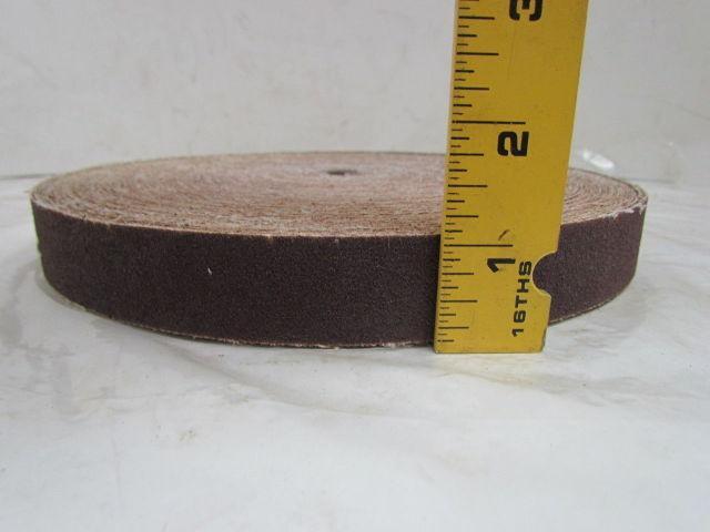 Mid-West Abrasive Sandpaper Cloth Shop Roll 1" Wide 50-yd Roll 80 Grit Box of 10