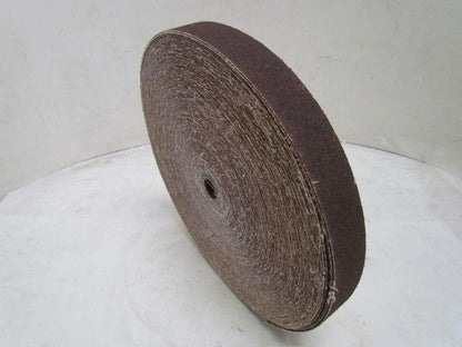Mid-West Abrasive Sandpaper Cloth Shop Roll 1" Wide 50-yd Roll 80 Grit Box of 10