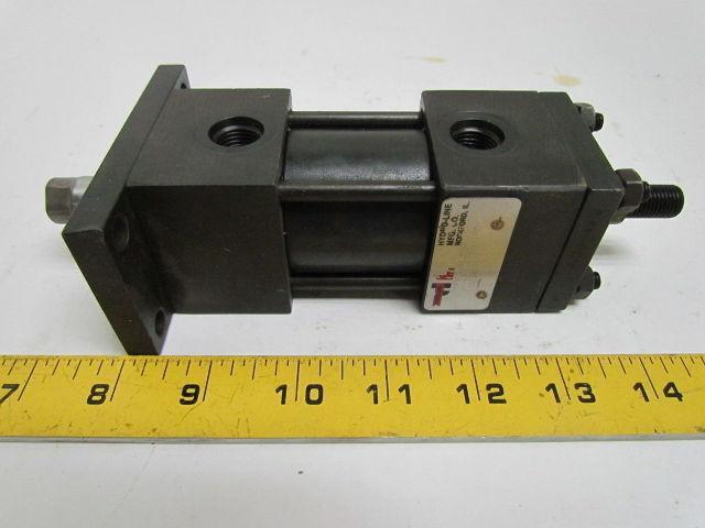 Hydro-Line R5FD-1.5 Pneumatic Air Cylinder 1-1/2" Bore 1/2" Stroke Double Rod