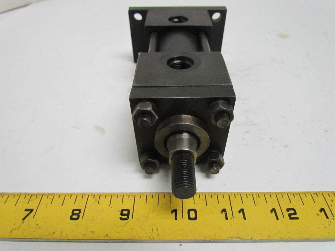 Hydro-Line R5FD-1.5 Pneumatic Air Cylinder 1-1/2" Bore 1/2" Stroke Double Rod
